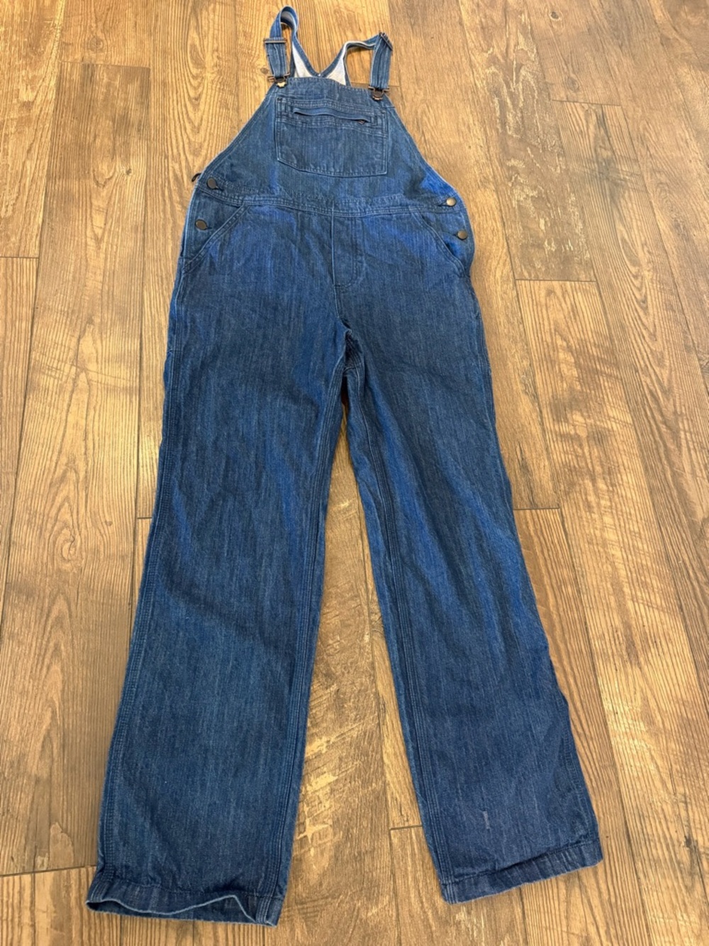 Patagonia Women's Steel Forge Denim Overalls Size M